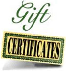 Gift Certificate value $20